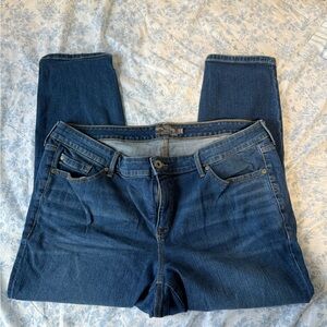 Torrid Dark Blue Skinny Jeans